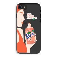 Peach please!: iPhone SE 2020 Biologisch afbreekbaar hoesje