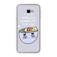 I'm A Hopeless Ramen-Tic For You: Samsung Galaxy J4 Plus Transparant Hoesje