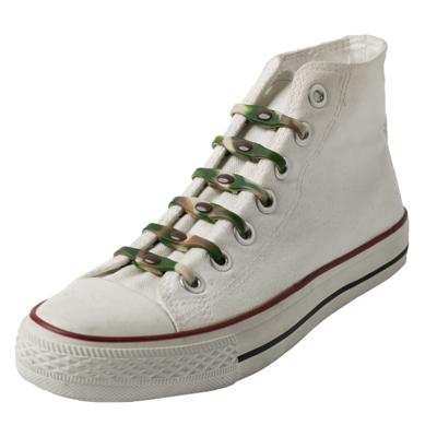 Shoeps elastische veters - 14x - camo - sneakers/sportschoenen - geen strikken nodig