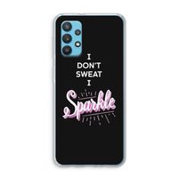 Sparkle quote: Samsung Galaxy A32 4G Transparant Hoesje