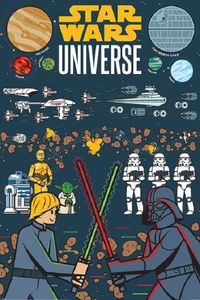 Star Wars Universe Illustrated Poster 61x91.5cm