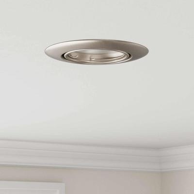 Spotlights met schijnwerpers 6 pcs Zilver 9 x 9 cm Metaal