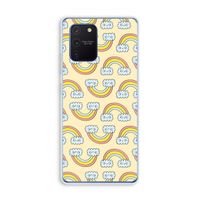 Regenboog: Samsung Galaxy Note 10 Lite Transparant Hoesje