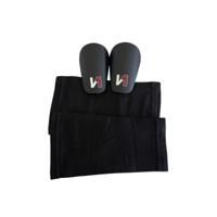 Onekeeper Mini Scheenbeschermers Set Kids Zwart Wit Rood Onekeeper Mini Scheenbeschermers Set Kids Zwart Wit Rood