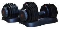 RS Sports Selector dumbells l 2 x 25 kg l Verstelbare dumbell - thumbnail