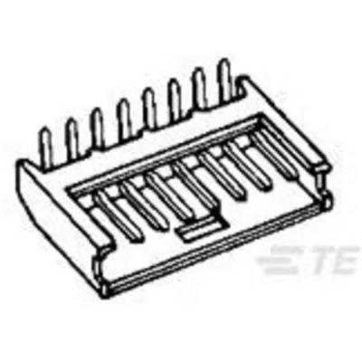 TE Connectivity 280381-1 Male header, inbouw (standaard) Inhoud: 1 stuk(s) Bulk