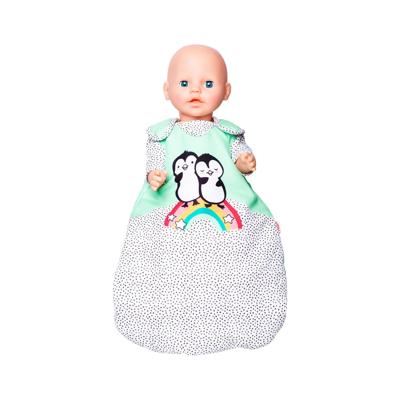 Heless poppen slaapzak pinguin, 35-45 cm