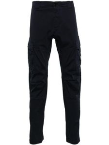 C.P. Company pantalon de jogging à logo appliqué - Bleu