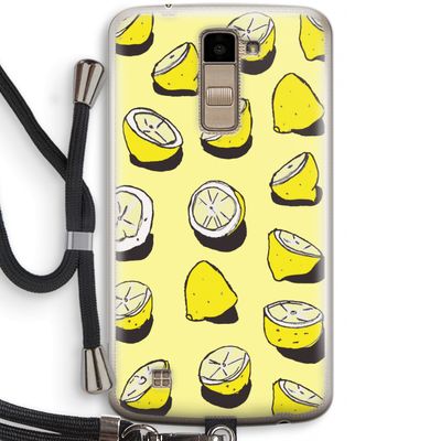When Life Gives You Lemons...: LG K10 (2016) Transparant Hoesje met koord