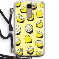 When Life Gives You Lemons...: LG K10 (2016) Transparant Hoesje met koord