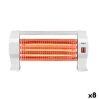 Elektrische Halogeenverwarming Argon W-HH1231 W-HH1231 Wit 1200 W (8 Stuks)