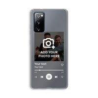 Music Player: Samsung Galaxy S20 FE / S20 FE 5G Transparant Hoesje