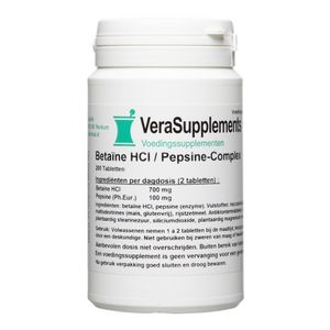 Verasupplements Betaine-HCL / Pepsine-Complex Tabletten