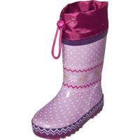 Playshoes regenlaarzen lila kleine stippen-33
