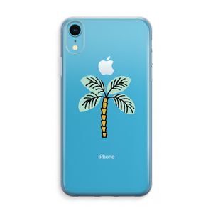 Palmboom: iPhone XR Transparant Hoesje