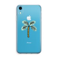 Palmboom: iPhone XR Transparant Hoesje