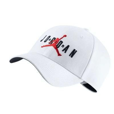 Kinderpet Jordan Curve Brim Wit