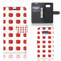 Samsung Galaxy S8 Plus | Book Cover | Paprika Red