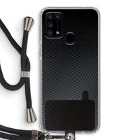 Musketon Halftone: Samsung Galaxy M31 Transparant Hoesje met koord