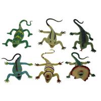 Rubberen nep hagedis - 33 cm - Plastic - stretch speelgoed - deco dieren Rubberen nep hagedis - 33 cm - Plastic - stretch speelgoed - deco dieren