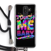 Touch Me: Samsung Galaxy J8 (2018) Transparant Hoesje met koord