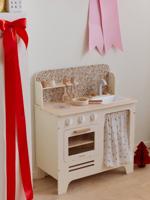 Houten keukentje met accessoires van FSC®-hout ecru