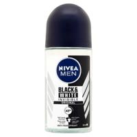 Men deodorant roller invisible black 50 Milliliter