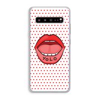 Yolo Denise: Samsung Galaxy S10 5G Transparant Hoesje
