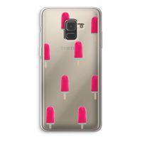 Waterijsje: Samsung Galaxy A8 (2018) Transparant Hoesje