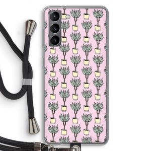 Boompje: Samsung Galaxy S21 Transparant Hoesje met koord