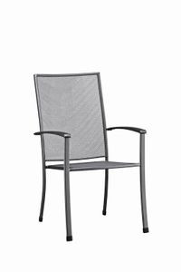 Kettler Siero stapelbare tuinstoel Antraciet