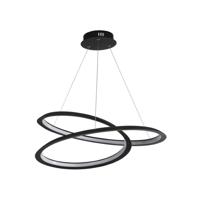 Searchlight Led hanglampSwirl - 51871-1BK