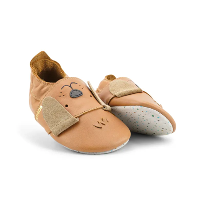 Bobux babyslofjes Little Pup Caramel-M