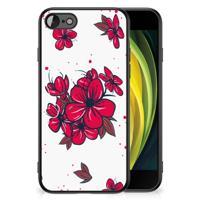 iPhone SE 2022 | SE 2020 | 7/8 Bloemen Hoesje Blossom Red