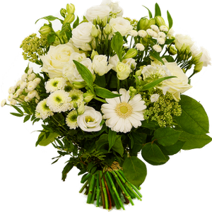 Witte paasbloemen