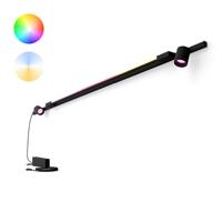 Philips Hue Perifo - White and color set van 2 wandspots en gradient zwart - 929003117901