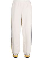 Gucci stripe-detail elasticated track pants - Tons neutres - thumbnail