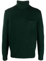 Polo Ralph Lauren pull à détail de poche - Vert