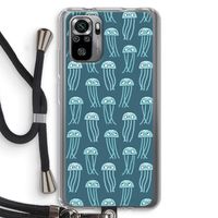 Kwallie: Xiaomi Redmi Note 10S Transparant Hoesje met koord