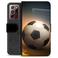 Samsung Galaxy Note20 Ultra Premium Portemonnee Hoesje - Voetbal