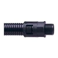 AL21/M20/A/BL  - Straight Connector for protective hose AL21/M20/A/BL - thumbnail
