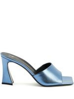 Giuseppe Zanotti mules Solhene 85 mm en cuir - Bleu