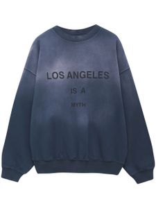 ANINE BING sweat Jaci Myth Los Angeles - Bleu