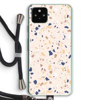 Terrazzo N°23: Pixel 5a 5G Transparant Hoesje met koord