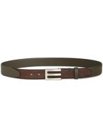 ETRO ceinture imprimée à boucle logo - Marron