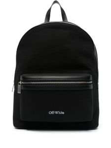 Off-White sac à dos à logo brodé - Noir
