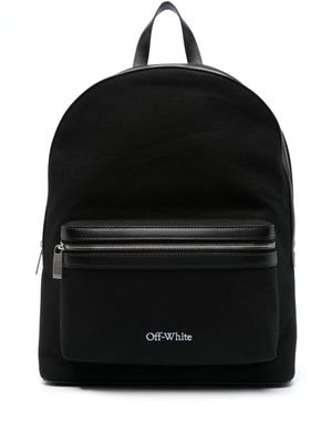 Off-White sac à dos à logo brodé - Noir