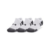 Under Armour Performance Tech No Show Sportsokken 3-Pack Wit Grijs Under Armour Performance Tech No Show Sportsokken 3-Pack Wit Grijs