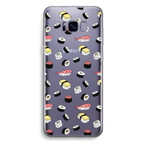 Sushi time: Samsung Galaxy S8 Plus Transparant Hoesje