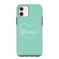 Forever heart pastel: iPhone 12 mini Tough Case